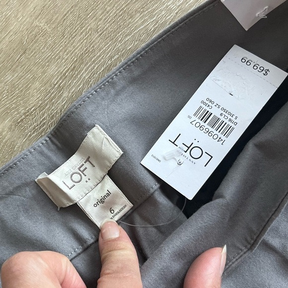 ANN TAYLOR LOFT Original Flare Leg Trousers SZ 6 NWT Career Office - Picture 2 of 6